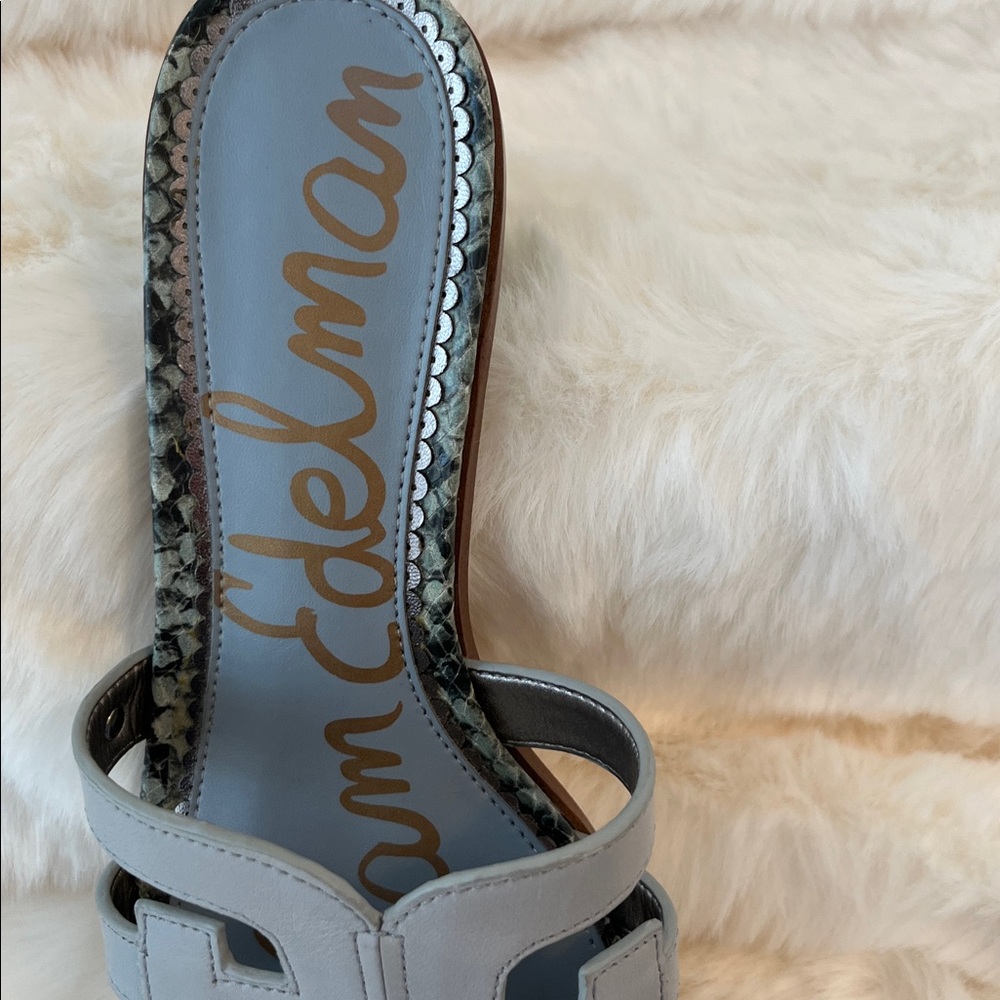 Same Elelman Snake Embossed Slides - image 2